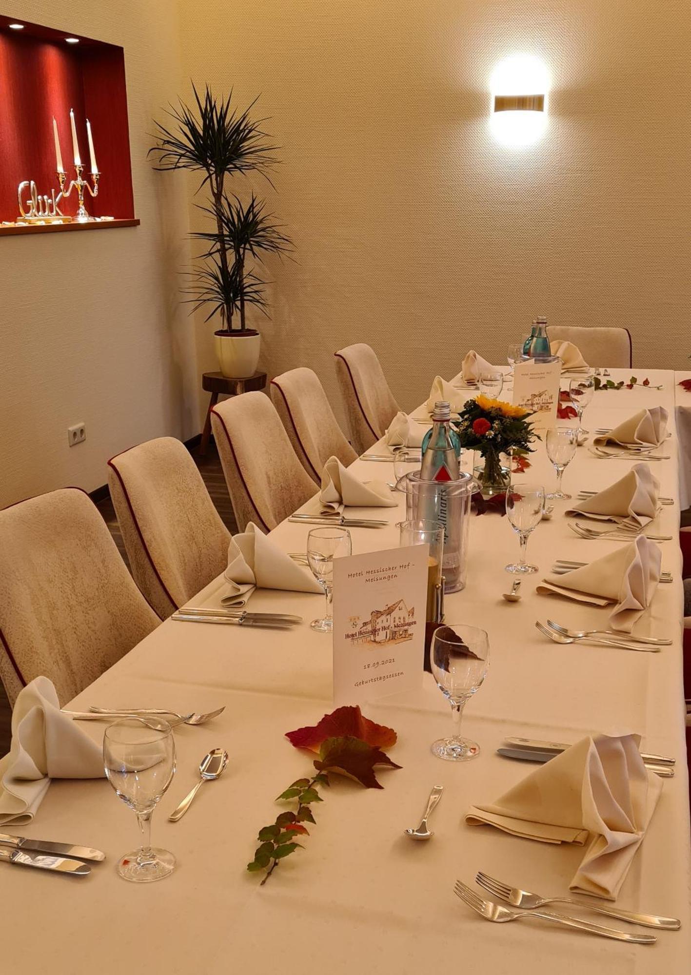 Hotel Hessischer Hof เมลซุงเงิน ภายนอก รูปภาพ
