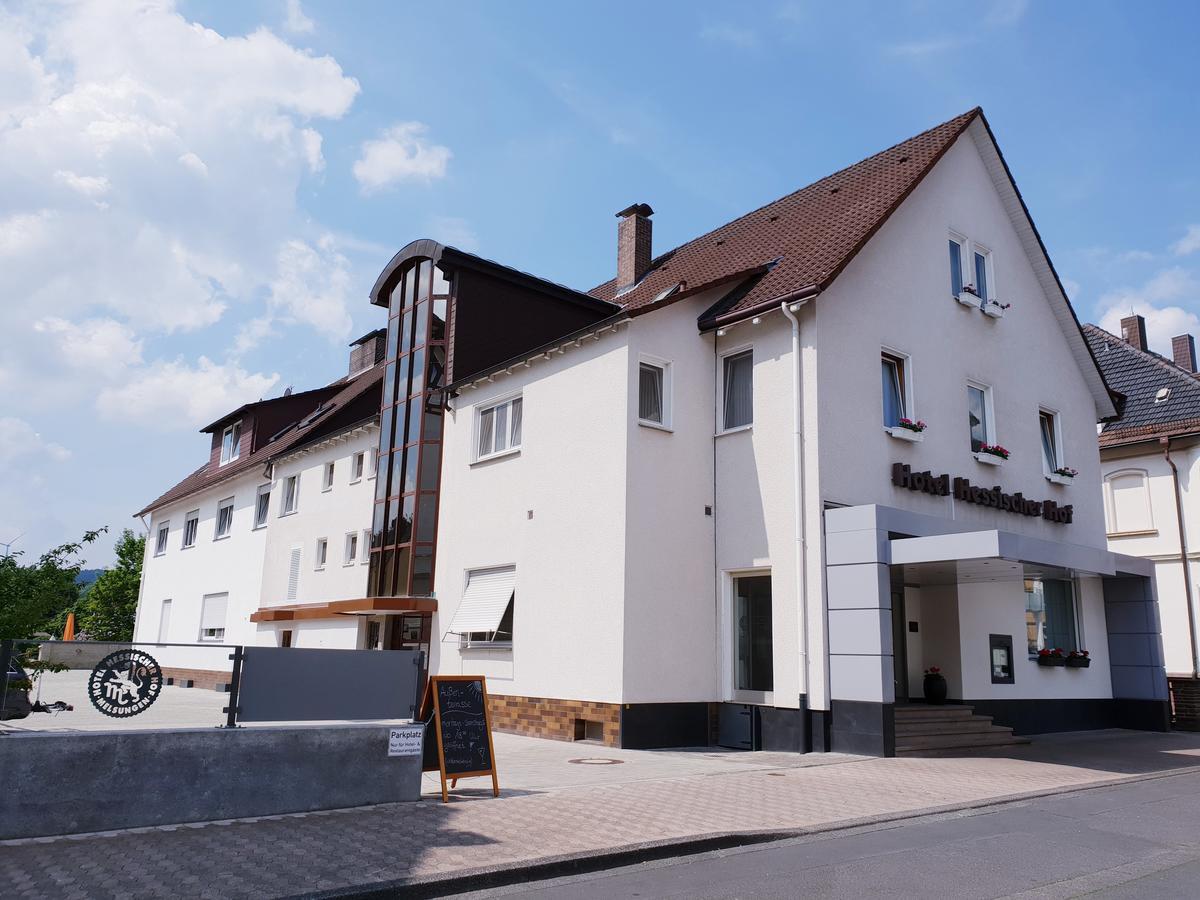 Hotel Hessischer Hof เมลซุงเงิน ภายนอก รูปภาพ