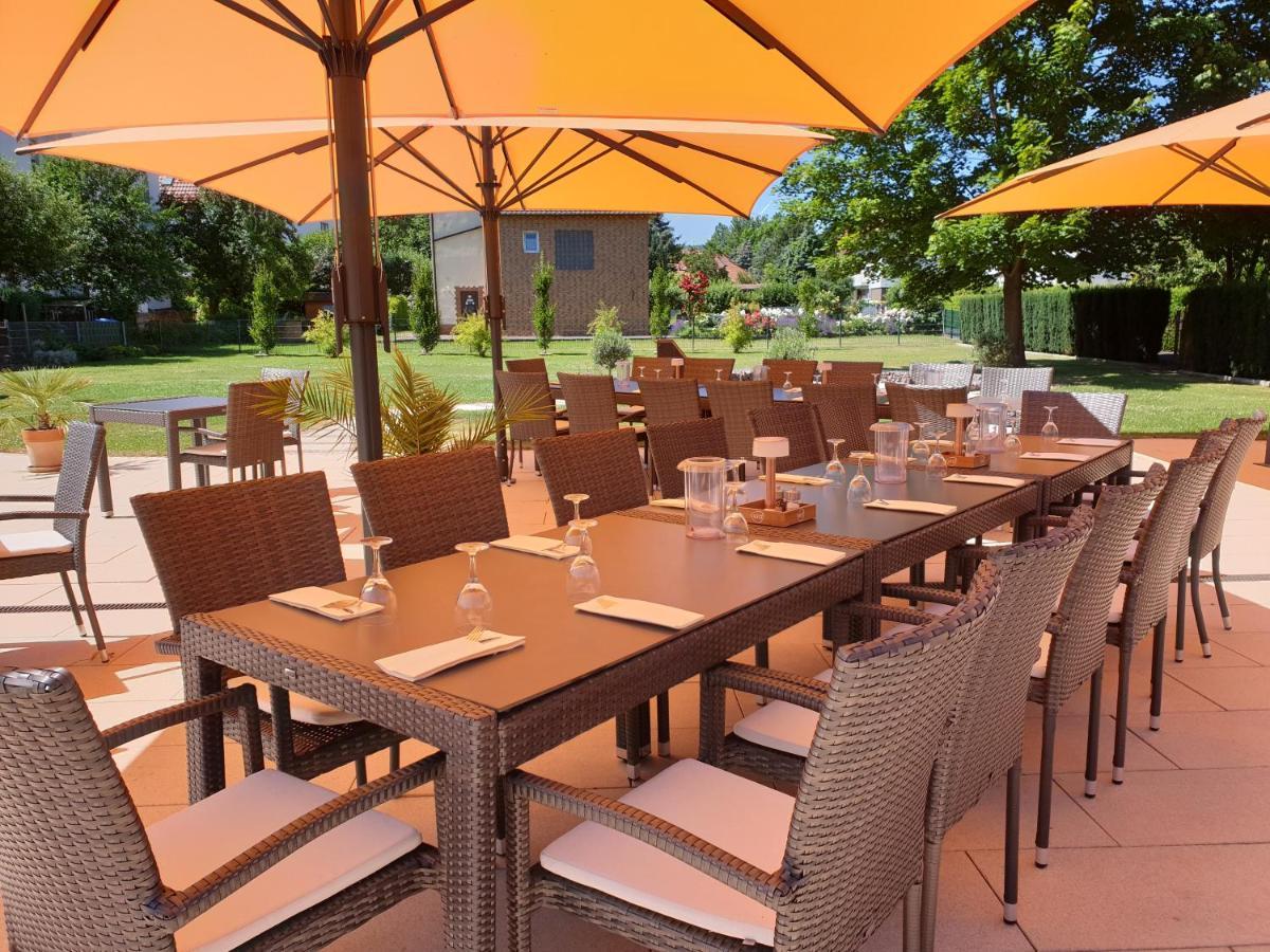 Hotel Hessischer Hof เมลซุงเงิน ภายนอก รูปภาพ